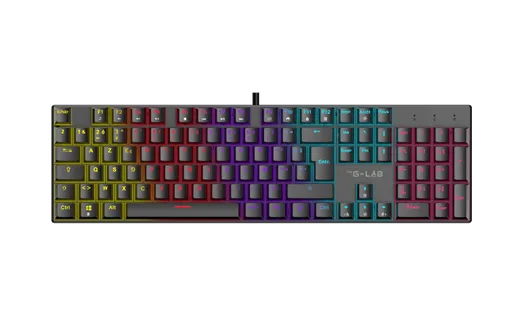 The G-LAB Keyz Radium - Full-Size - Membrane - Filaire - RGB - Noir — vue 1