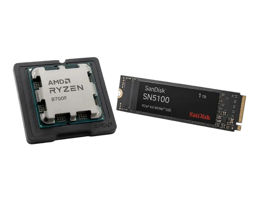 Ryzen 7 8700F + 1TB NVMe Gen4