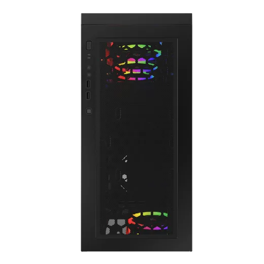 M.RED BLACK DESTROYER Glass-G - ARGB - MT/ATX-Seconde Vie