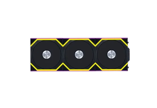 Lian-Li UNI FAN SL ARGB PWM Sans fil, 3-Pack 120mm - Noir