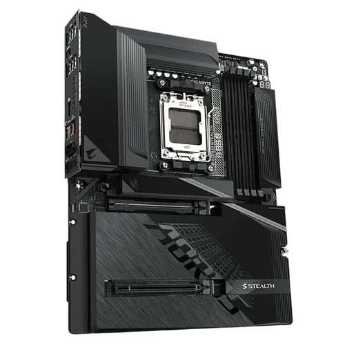 Gigabyte B850 AORUS STEALTH — vue 3