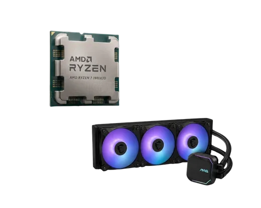 AMD Ryzen 7 7800X3D + MAG Coreliquid A13 360 Noir
