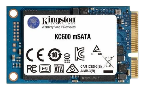 Kingston 512GB KC600MS SATA3 MSATA SSD — vue 1