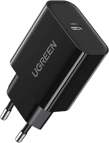 UGREEN Chargeur rapide USB-C - 20W - Noir