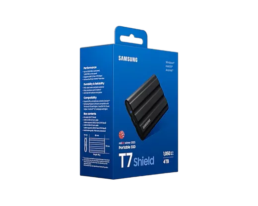 Samsung T7 SHIELD 4To Black — vue 10