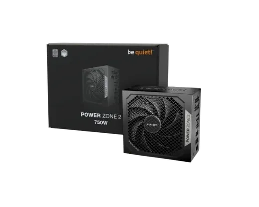 be quiet! ATX 750W - 80+ Platinum - Power Zone 2 Noir — vue 1