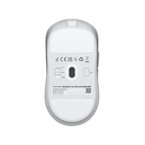 Hator Quasar 3 Ultima - Sans-Fil - RGB - Blanc / Bleu — vue 4