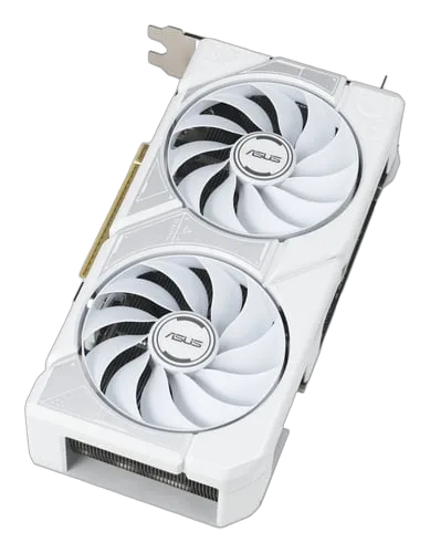 Asus Dual GeForce RTX 5060 Ti 8Go OC Blanc — vue 5