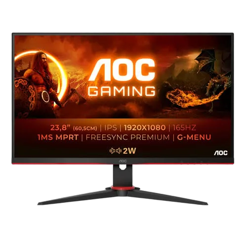 AOC G2 24G2SPAE/BK - 23.8" FHD 165Hz IPS-Seconde Vie — vue 1