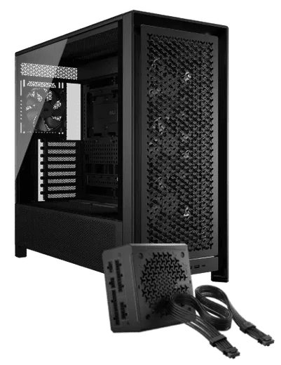 Corsair Frame 5000D RS Noir + RM1000e Noir, vue 1