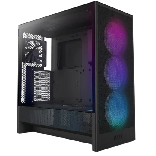 NZXT H5 Flow RGB Noir - MT/Sans Alim/E-ATX