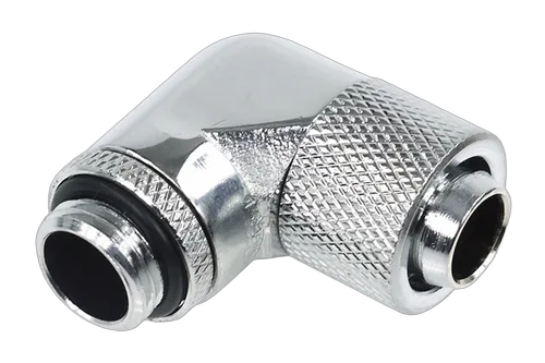 Alphacool Fitting 13/10mm - 90° rotatif - G1/4" - Chrome
