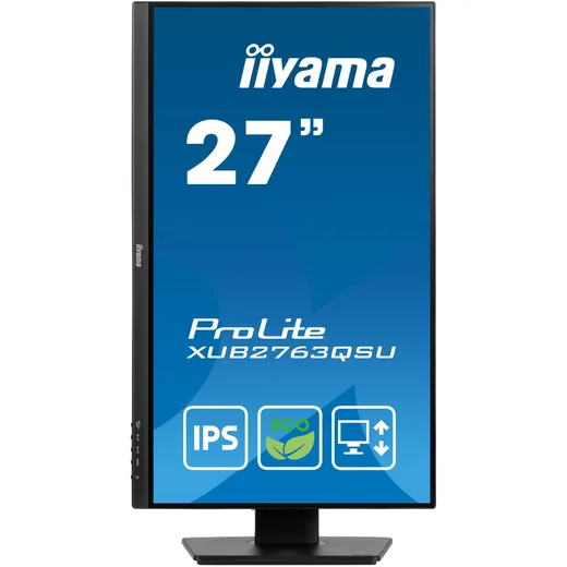 Iiyama ProLite XUB2763QSU-B1 - 27" QHD 100Hz IPS 2ms classe énergétique B Adaptive Sync