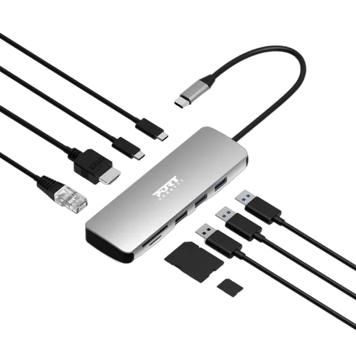DOCKING TYPE C 9IN1 1x4K HDMI 85W#