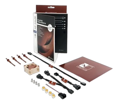 Noctua NF-A4x20 PWM - 40mm - Marron — vue 4