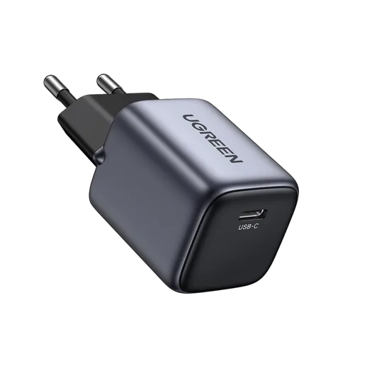 Chargeur rapide USB-C - 30W - Gris