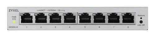 ZYXEL GS1200-8 V3 8 PORT GIGABI — vue 3
