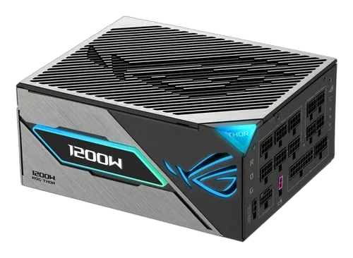 Asus ATX 1200W - 80+ Platinum - ROG Thor 1200P3 Noir — vue 1