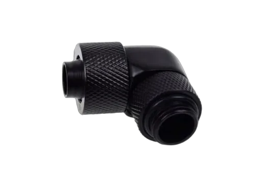 Alphacool Eiszapfen Fitting compression - 13/10mm - 90° rotatif G1/4 - Pack de 4 - Noir