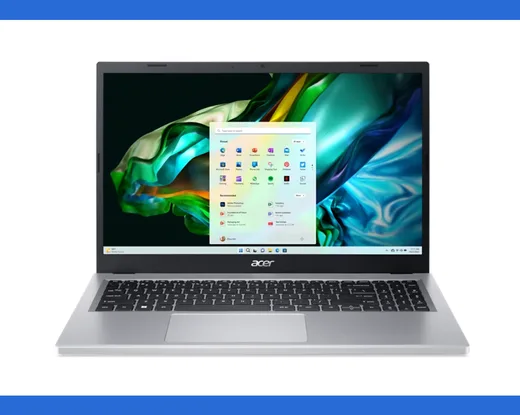 Aspire 15.6" FHD/R5-7520U/16Go/512Go/W11 Gris -Seconde Vie-Etat Satisfaisant