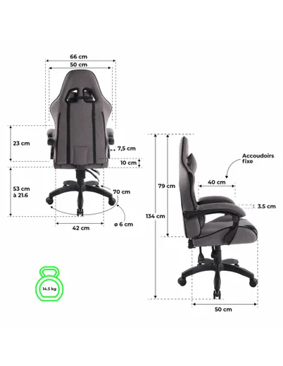 Spirit Of Gamer ARENA DARK GREY