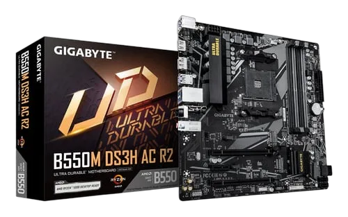 Gigabyte B550M DS3H AC R2 — vue 1