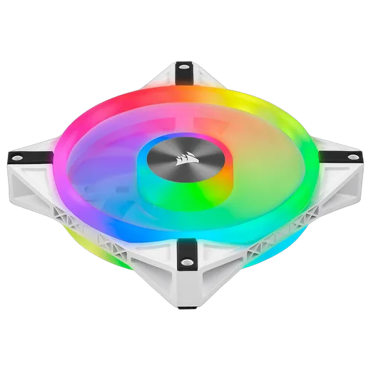 Corsair Kit x2 iCUE QL140 RGB Blanc 140mm - CO-9050106-WW