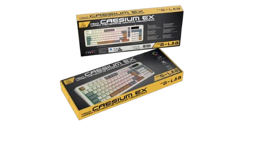 The G-LAB Keyz Caesium EX 3C - Membrane - Filaire - RGB - Noir