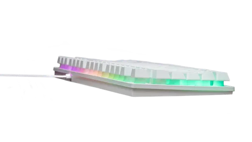 The G-LAB Keyz Caesium TKL - Membrane - Filaire - RGB - Blanc