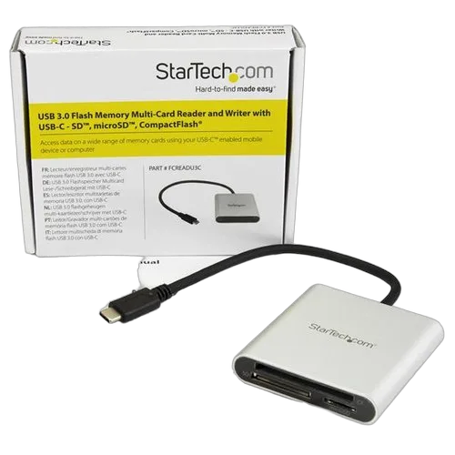 StarTech Lecteur Multi cartes mémoire USB 3.0 Type C