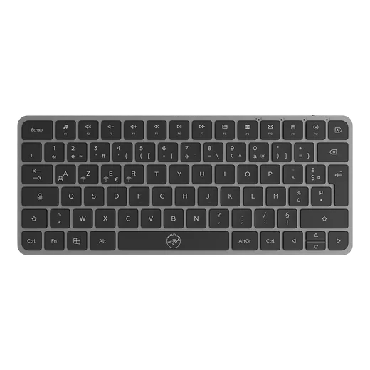 Mobility Lab KP430W Mini 75% - Membrane - Sans-Fil - Gris