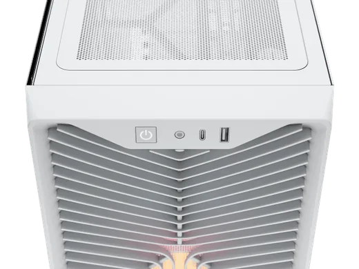 Corsair 3200D RS ARGB White - MT/Sans Alim/ATX — vue 8