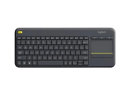 Logitech K400 Plus - Membrane - Sans-Fil - Noir - QWERTY, vue 1