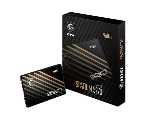 MSI SPATIUM S270 240GB 2.5" SATA III — vue 1