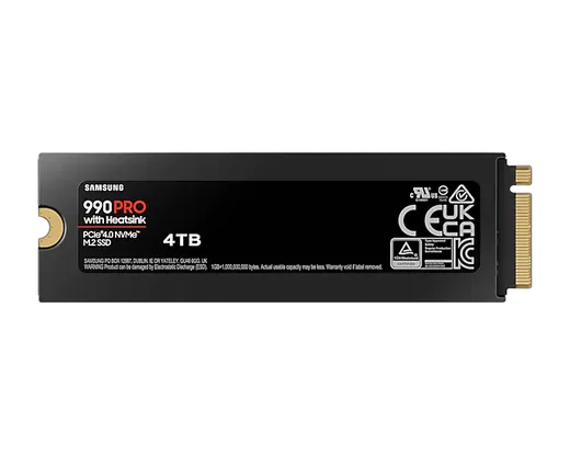Samsung 990 PRO Dissipateur 4To M.2