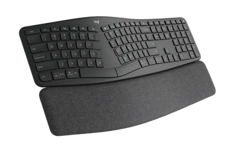 Logitech K860 for Business - Membrane - Sans-Fil - Graphite
