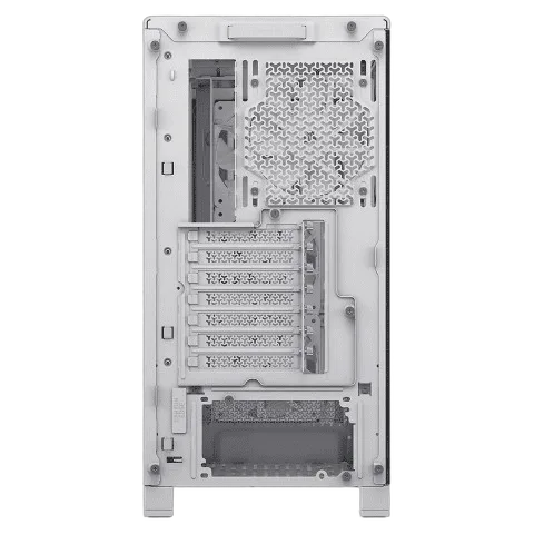 Corsair FRAME 4000D WOOD RS Blanc - MT/Sans Alim/E-ATX