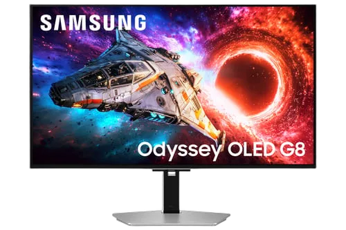 Samsung Odyssey G8 - 32'' QD-OLED 4K 240Hz 0,03ms USB-C 98W Compatible G-Sync — vue 1