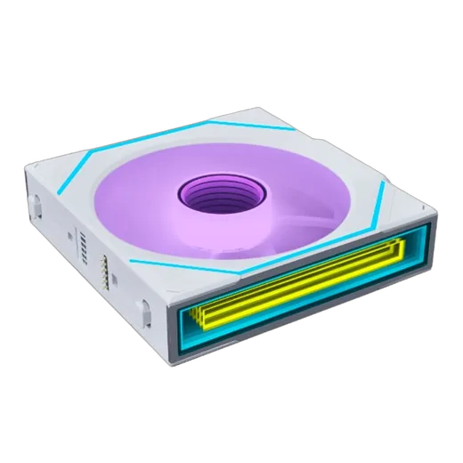 Lian-Li UNI FAN SL-INF Ss fil ARGB PWM 120mm - Blanc — vue 1