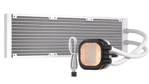 Corsair NAUTILUS 360 RS LCD - 360mm - Blanc