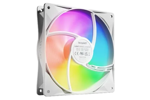 be quiet! LIGHT WINGS LX 140mm PWM HS White Triple Pack