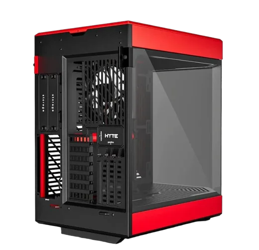 Hyte Y-60 Rouge - MT/Sans alim/ATX