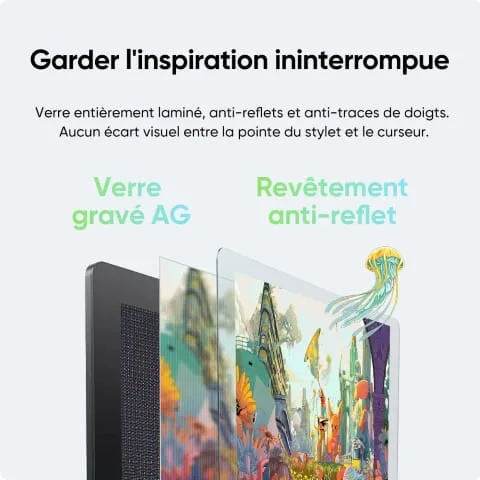 XPPEN Artist Pro 24 Gen 2 4K MD240UH-EU - 5080LPI 24" Noir — vue 7