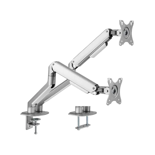 Kimex International Support de bureau Full Motion 2 écrans 17"- 32" VESA Max 100x100 Charge Max 18Kg