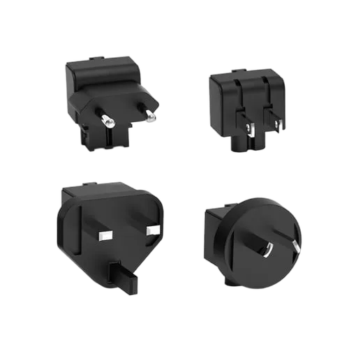 Port Chargeur international GaN USB-C 100W - 2 ports - Noir
