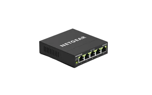 Netgear GS305E - 5 ports 10/100/1000 - Noir — vue 1