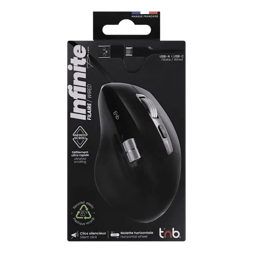 T'nB Infinite Pro - Sans-Fil - Noir