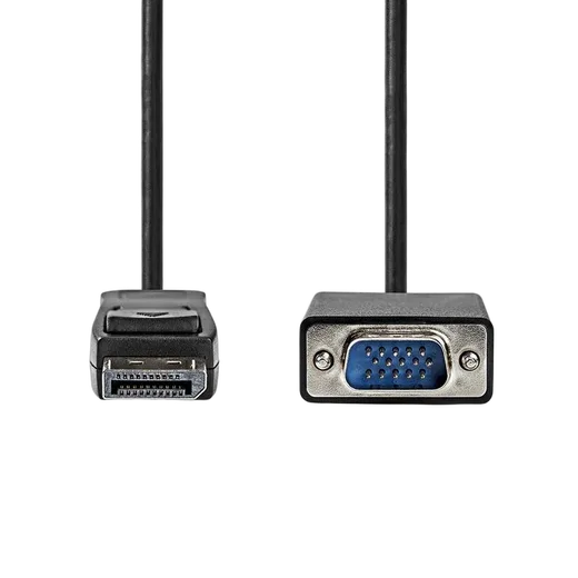 Nedis Câble DisplayPort vers VGA mâle/mâle - 2m - Noir
