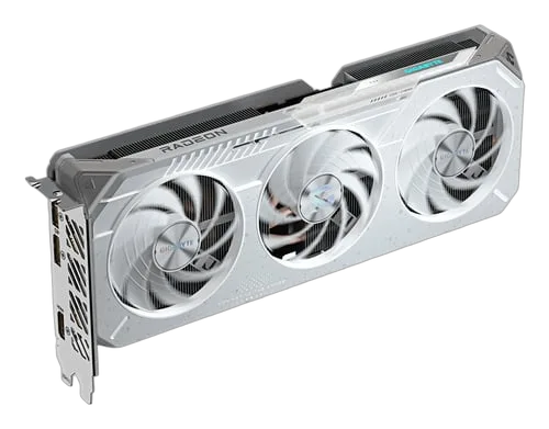 Gigabyte Radeon 9060 XT GAMING OC Ice 16Go V1 Blanc — vue 9