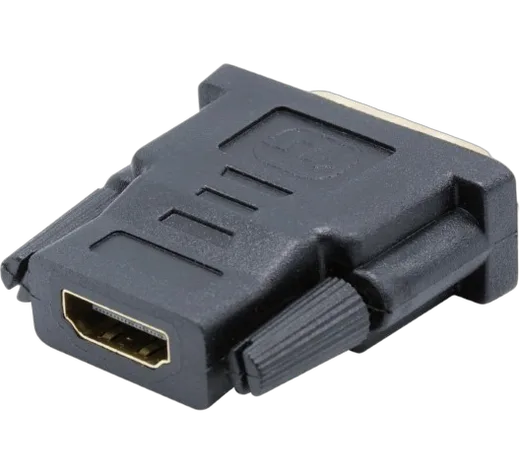 Adaptateur HDMI vers DVI 24+1 femelle/mâle - Noir — vue 4